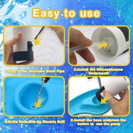 Happy Create Christmas Water Bottle Pump for Step 2 Electric Drinking Portable Water Dispenser Cordless Outside Sand Activity Center Deal Summer Fun Battery Powered Suitable for Kids Baby& Toddlers