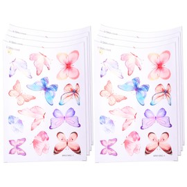 Watercolor Butterfly Wall Stickers, Wall Sign Art Decor, Butterfly Wall Decals, Colorful Butterflies, Peel and Stick Wall Art Decals, Room Decorations, for DIY Home Decoration for Bedroom Living Room