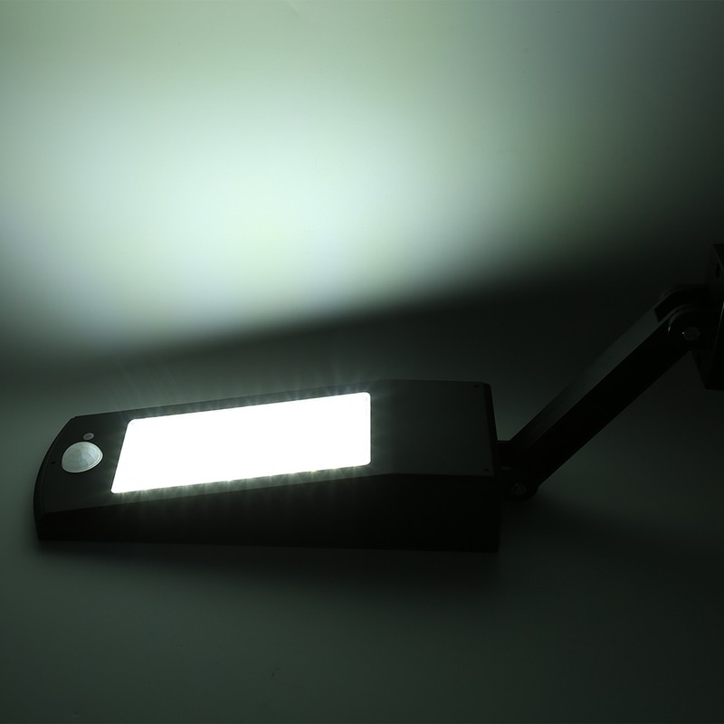 Motion Sensor Wall Light 48LED Solar Wall Lights Adjustable Angle