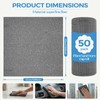 Anihet Microfiber Cleaning Cloths Roll, 50 Tear-Away Sheets Lint-Free &