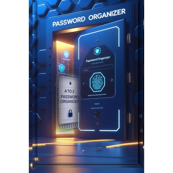 A to Z Password Organizer: Secure Logbook for All Your