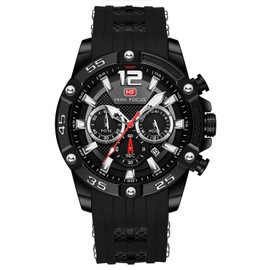 Mini Focus Sports Watch Casual Mens Watch Waterproof Quartz Watch Multi-Function Luminous Men's Watch 0349g