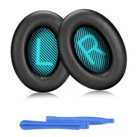 ELZO Replacement Ear Pads for Bose QC25, Professional Ear Pads Headphones with Over-Ear Headphones by QuietComfort 25 AE2 AE2w AE2 QC15 QC2 SoundTrure SoundLink