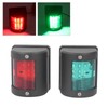 2Pcs LED Navigation Light PC Starboard Green Port Red 112.5°