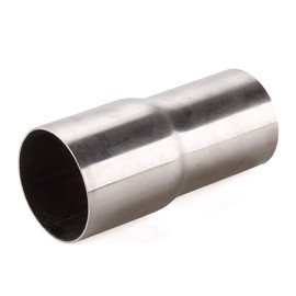 MUTEKI Exhaust Pipe Adapter, Exhaust Connecting Pipe, Pipe Coupler, Universal Stainless Steel, Exhaust Pipe Connector Tube Adapter Reducer (2.0 - 2.2 inches (51 - 57 mm)
