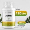 Teanina 200mg 120 Cápsulas Salud Vida Sabor