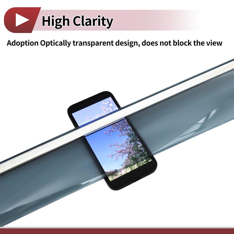 HEROFFIX 1 Set Window Deflectors for Mazda CX-5 2017-2024 Side