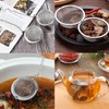Stainless Steel Mesh Tea Ball with Chain, 8Pcs Stainless Steel