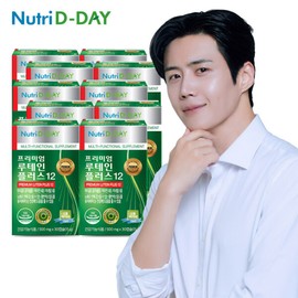Nutri D-Day (현대Hmall)뉴트리디데이 프리미엄 루테인 플러스12(PTP) 30캡슐 x 10박스 (총10개월분) (Hyundai Hmall) Nutrididay Premium Lutein Plus 12 (PTP) 30 Capsules x 10 Boxes (Total 10 Month Supply)