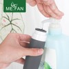 ME.FAN Travel Bottles for Toiletries,3oz Silicone Travel Size Containers, TSA