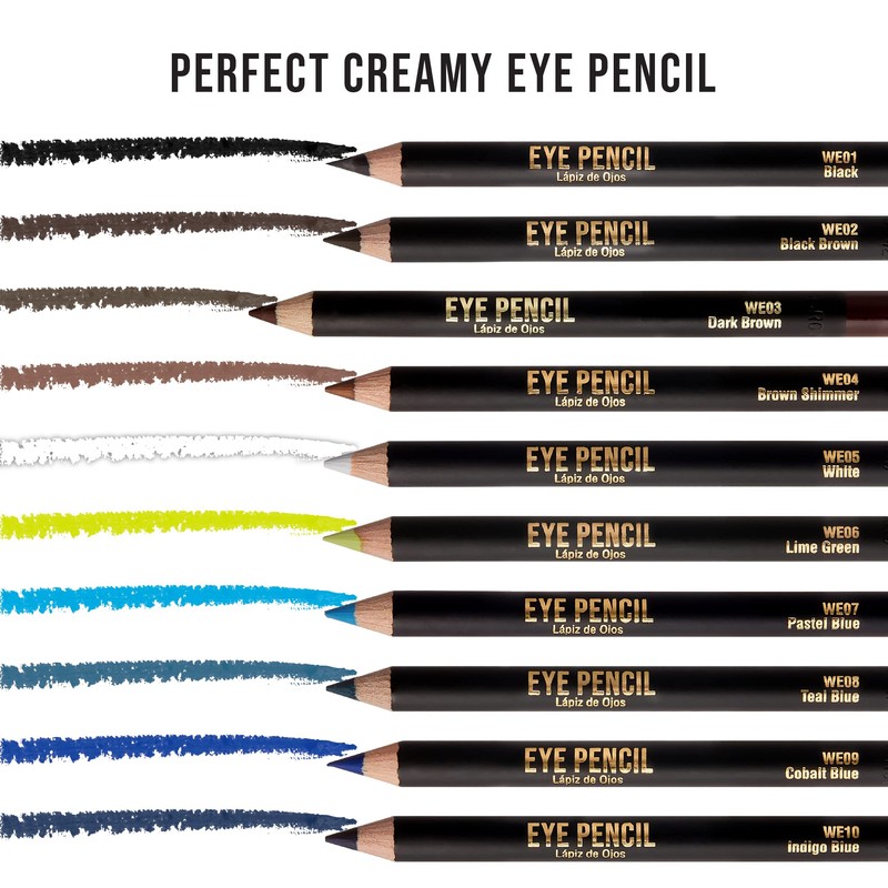 KISS NEW YORK Professional Slim Eye Pencil, Creamy Soft Eye