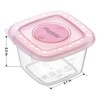 PandaEar Baby Food Snack Plastic Storage Container with Lids, 12