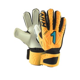 Rinat Egotiko Avenger Prime Spine Goalkeeper Gloves - Golero Sport (White Orange, 6)