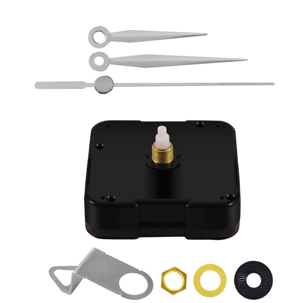 WinTaim Quiet watch mechanism and fashionable clock hands for a