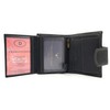 Lemasi Genuine Buffalo Full Leather Wallet with RFID Protection, Black,