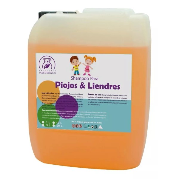 Productos Mart Mexico Shampoo Capilar Anti - Piojos & Liendres