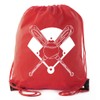 Mato & Hash Boys Drawstring Backpack Baseball Bags 1-10 Pack