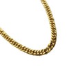 YeahiBaby Faux Gold Chain Necklace 90s Punk Style Necklace Costume