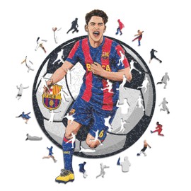 Iconic Puzzles GAVIS Wooden Puzzle Gavi Wooden Puzzle, Colourful, S, 150 Pieces