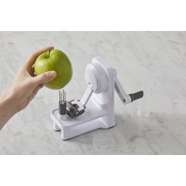 SAVANNAH SAV-1043 Multi Speed Peeler, 18.5x16x7cm, White/Grey/Stainless Steel