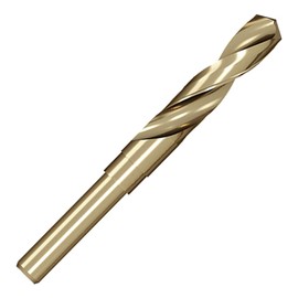 Meccion HSS Cobalt Drill Bit 15.5mm Reduced Shank Twist Drill Bit for Metal, Stainless Steel, Aluminium, Wood, Plastic, Non-Ferrous Etc.