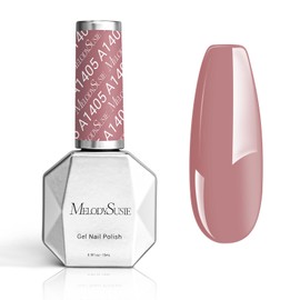 MelodySusie Thick Pink Gel Nail Polish,0.5fl oz Nails Soak Off UV LED Dark Purple Pink Gel Polish Gift for Women Nail Art Manicure Salon DIY Nail Design Decoration at Home-A1405