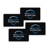 4 Pcs RFID Shielding Cards, Credit Card Protector, Anti-Theft Contactless