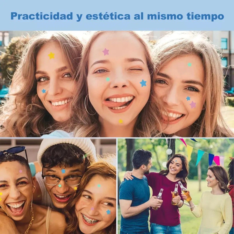 Parche Parches Estrella Star Anti