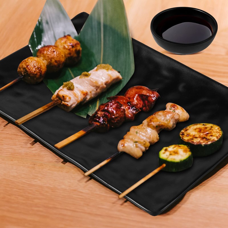 Didaey 16 Pcs Sushi Plate Set for Four, 4 Japanese