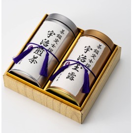 Kiyoizumi Uji Tea Gift, 5.3 oz (150 g) x 2, Gyokuro, Sencha, Uji Tea, Luxury Gift, Green Tea Set, Tea Leaves, Tea Gift, Kyoto Souvenir, Gift, Homecoming Souvenir