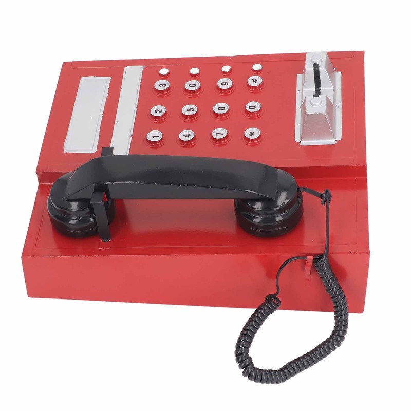 Retro Telephone Model Simulation Innovative Exquisite Old Fashioned Telephone Model