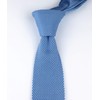 Corbata de punto para hombre, estilo clásico, mixto, casual, 2.4