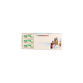 Homeomart.com Naja Tripudians Homeopathy Pellets (Pills) in 200C Potency Pack of 3