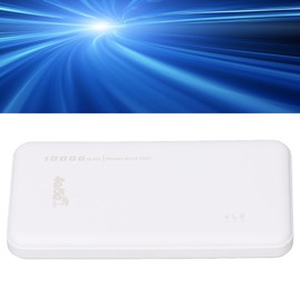 Ultraschneller 5G WLAN Hotspot, LTE CAT4 300 Mbit/s Router mit SIM Steckplatz, 10.000 mAh Akku, 10 Benutzer, für Reisen, Partys und Arbeit
