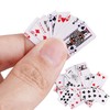 VOVCIG Mini Playing Cards Pack of 10 Decks Poker Cards