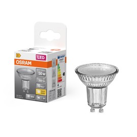 OSRAM LED Star PAR16 Reflector 2700K Warm White 3.7W GU10 36° 350lm Clear Spot Lighting Accent Light Showcase 15000h