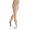 Mondor 3337 Light Tan Footed Evolution Figure Skating Tights 12-14