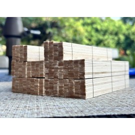 Handmade HO 1:87 Flat Car Realistic Lumber Load Custom Handmade (LoadONLY)