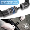Oture Bike Lock Heavy Duty 5-Digit Resettable Anti-Theft Bicycle Chain