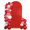 Red Sequin Arch Backdrop Covers 5FT Arch Covers Sparkly Fabric