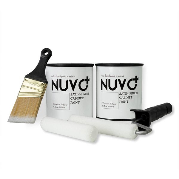 Nuvo Plus Cabinet Paint Kit (Titanium Infusion)