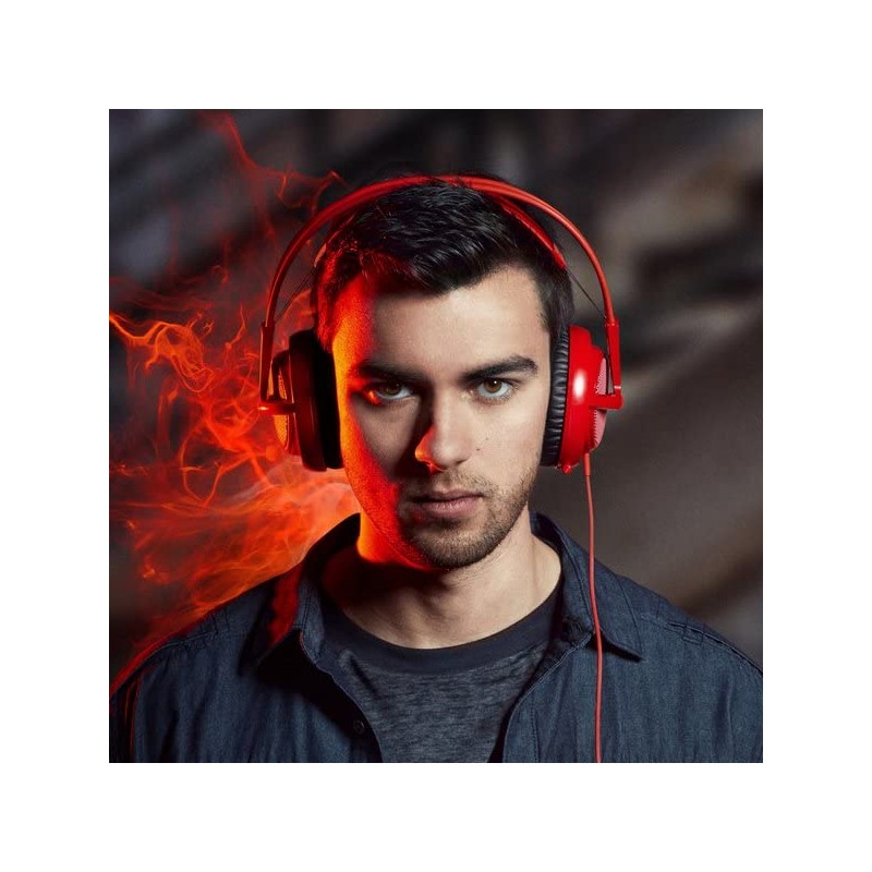 Steelseries Sideria 200 Binaural Head-band Red headset