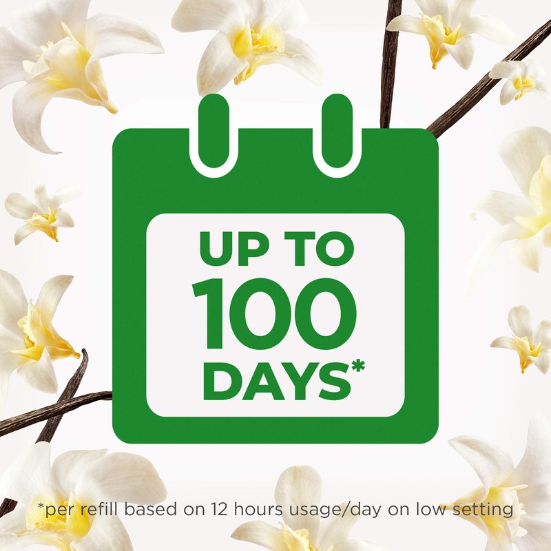 Air Wick Electrical Plug In Kit, White Vanilla Bean, 19ml