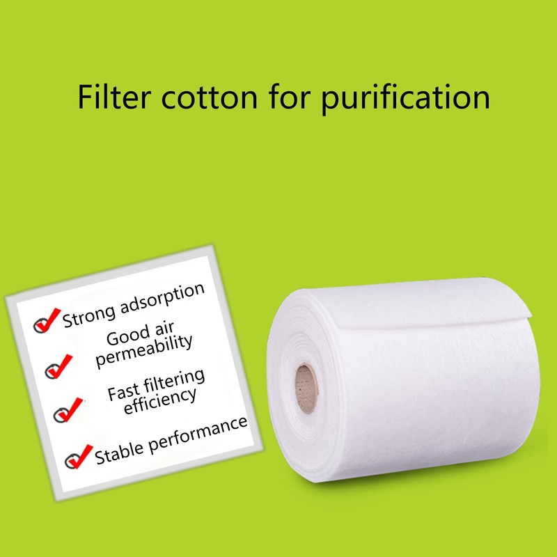 Filter for air conditioners, polyester filter roll, foam for air