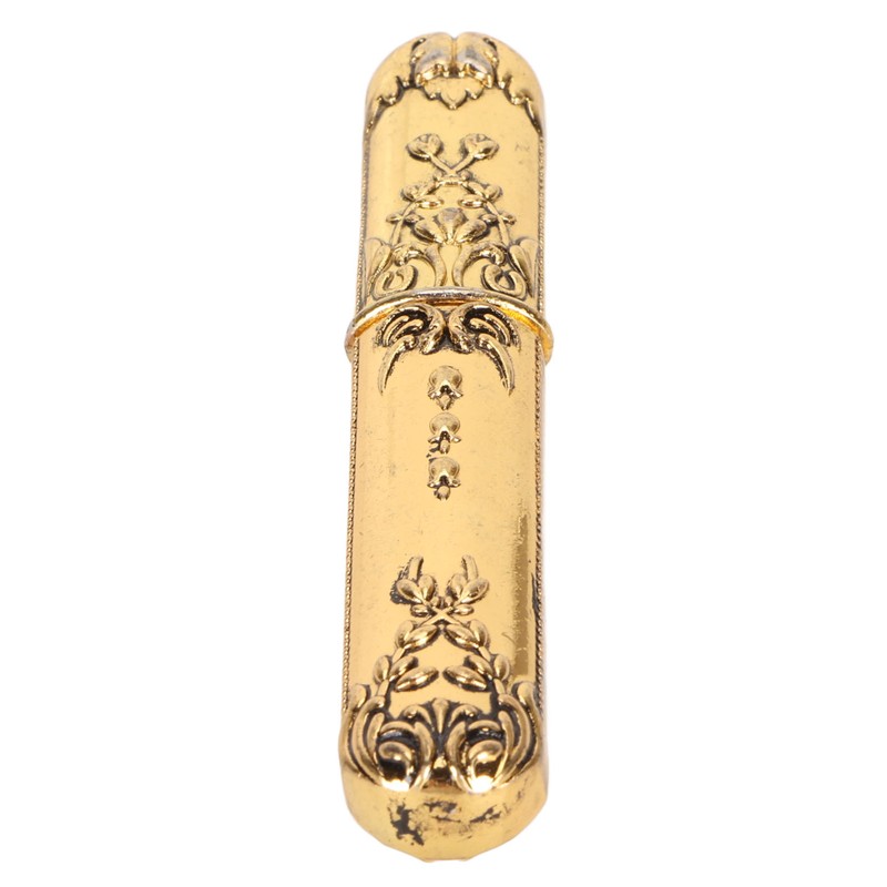 Vintage Needle Case Engraved Stereoscopic Pattern Stylish Sewing Needles Storage