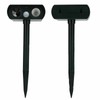 Solar Powered LED Animal Repeller Ultrasonic Waterproof Animal Repellent for
