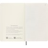 Moleskine Smart Notebook, Large, Ruled, Black, Soft Cover (5 x