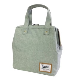 AF6049 Lunch Bag, Cool, Thermal, Handbag, Cute, Women's, Stylish, Bento Box, For Work or School, Men's, Lunch Box, Large Capacity, Cold Insulation, Simple, Large, Gray