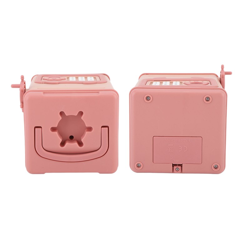 Automatic Money Scroll Bank Cartoon Multifunction 4 Digit Cipher Portable