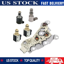 tiokok 4T40E 4T45E Transmission Solenoids Kit For GM Chevy EPC TCC Shift 2004-up